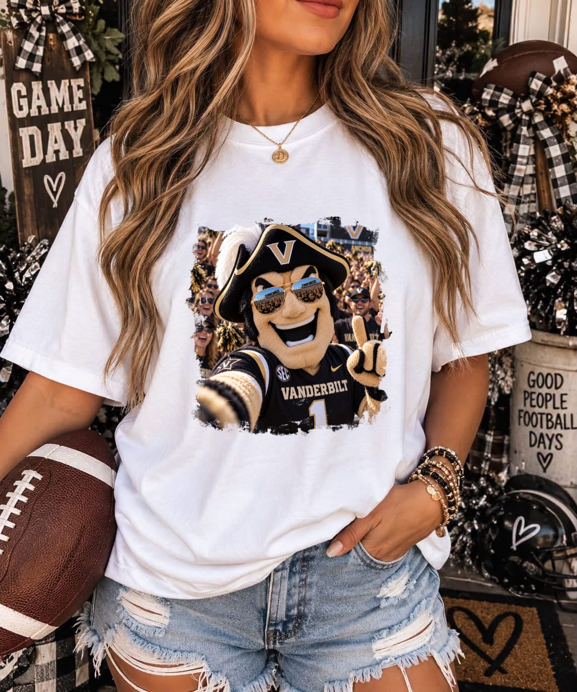 VANDERBILT COMMODORES SELFIE - DTF TRANSFER