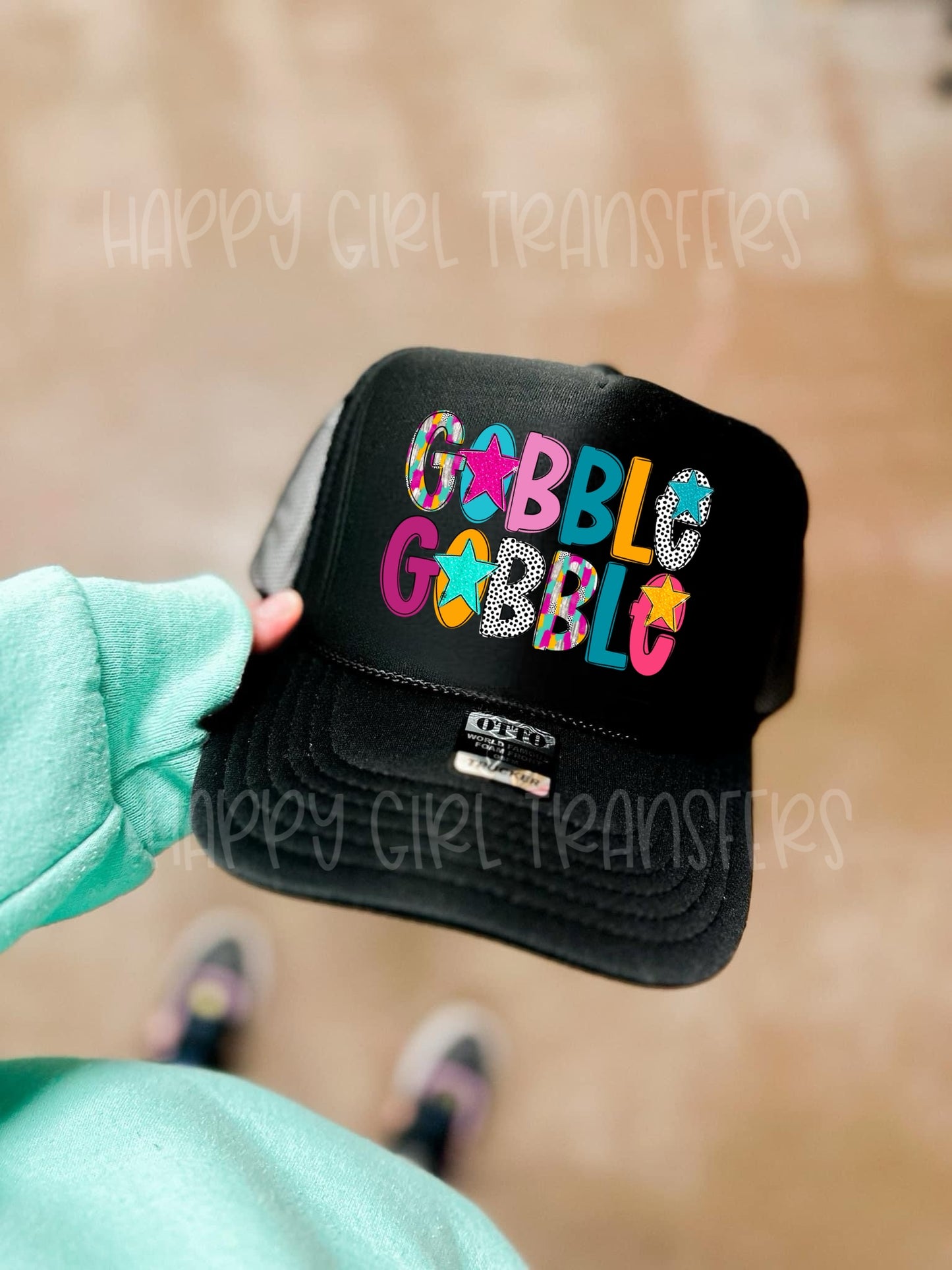 COLORFUL GOBBLE - DTF TRANSFER