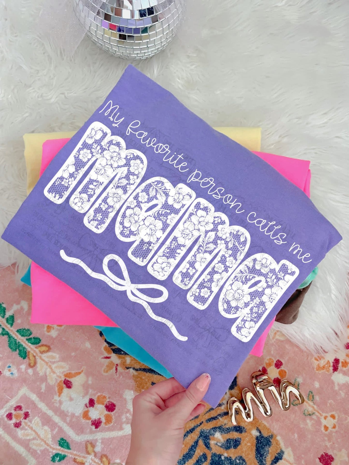 MY FAVORITE PEOPLE CALL ME MAMA - DTF TRANSFER