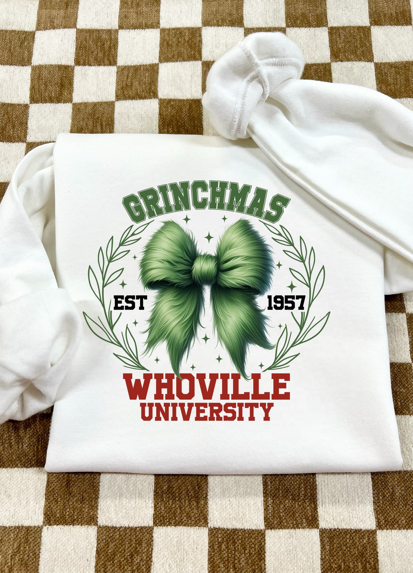 GRINCHMAS WHOOVILLE UNIVERSITY - DTF TRANSFER