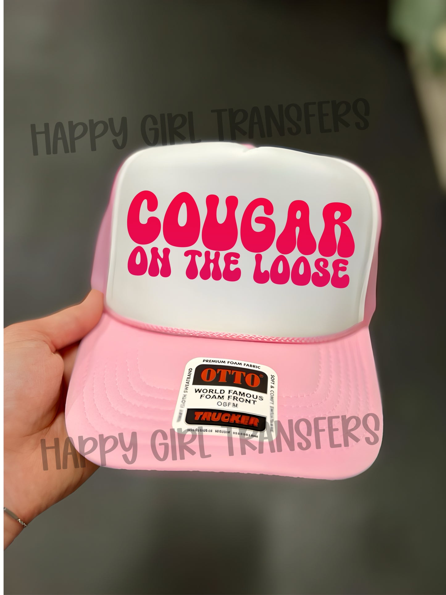 COUGAR ON THE LOOSE - DTF TRANSFER