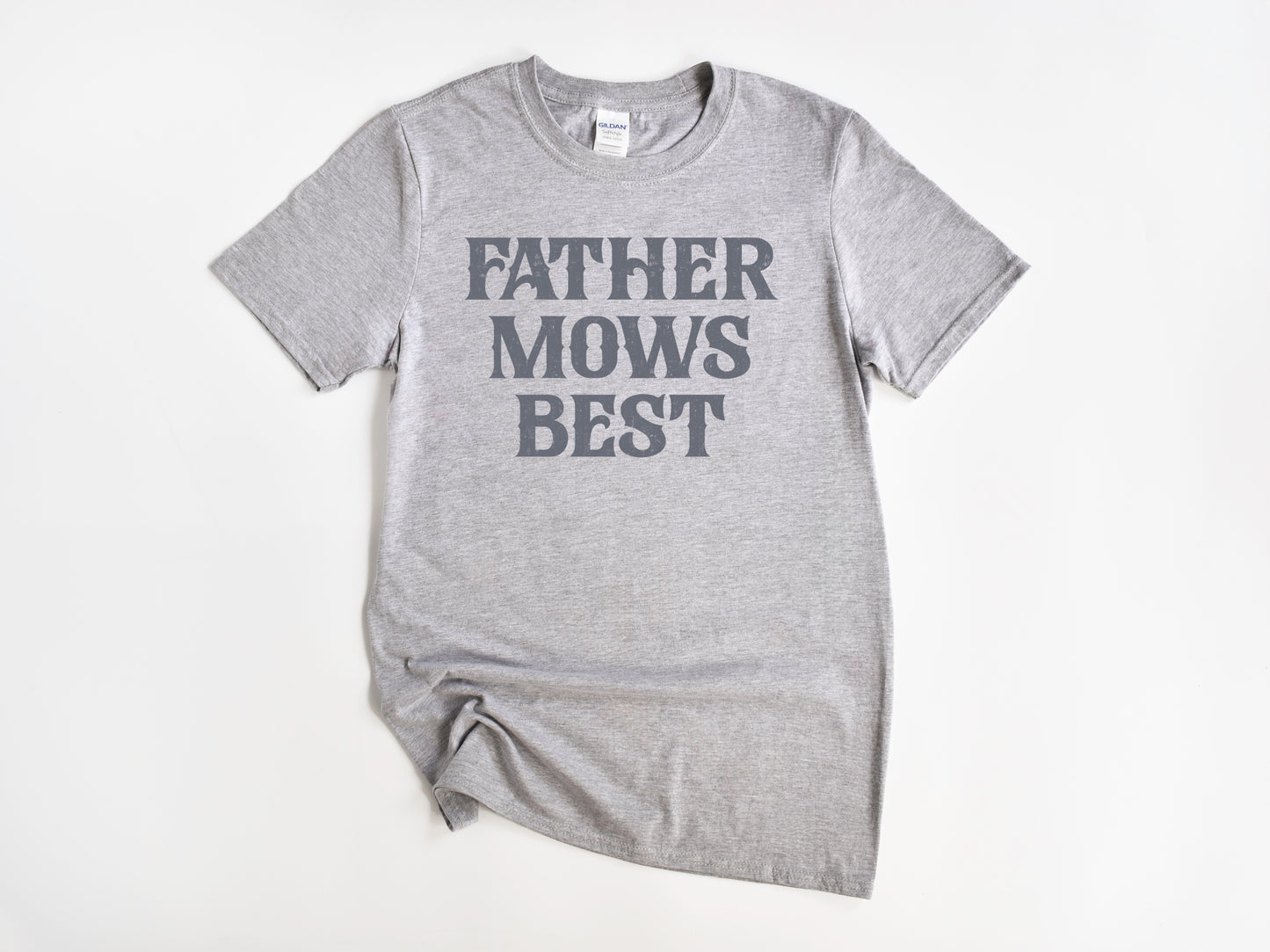 FATHER MOWS BEST - DTF TRANSFER