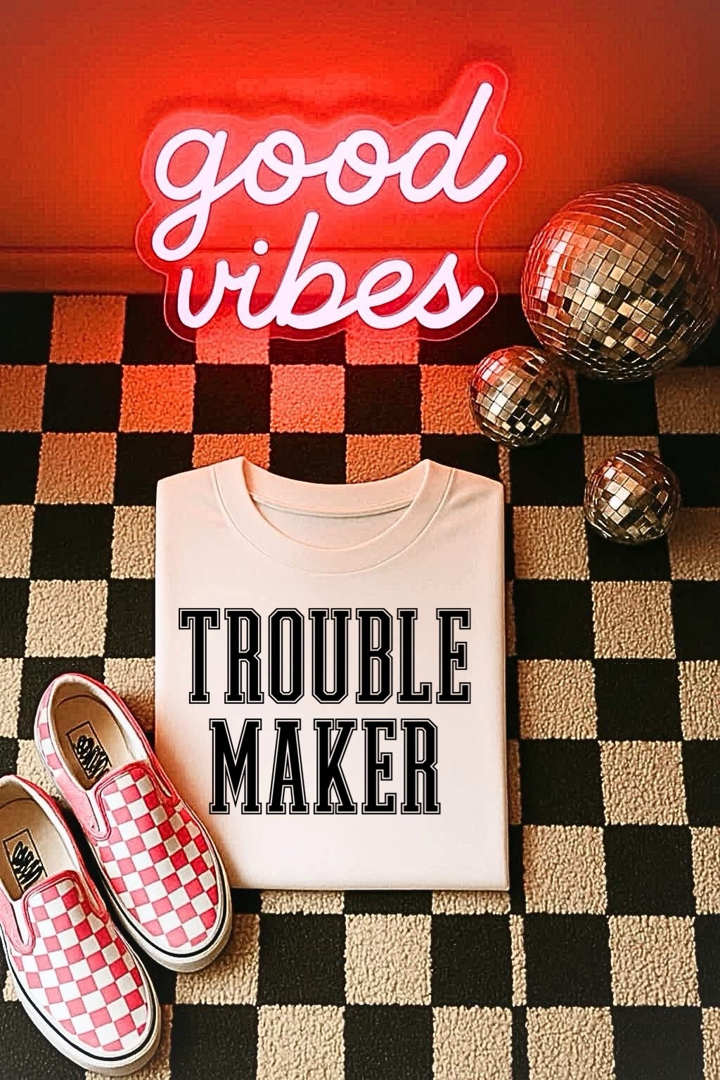 TROUBLE MAKER - DTF TRANSFER