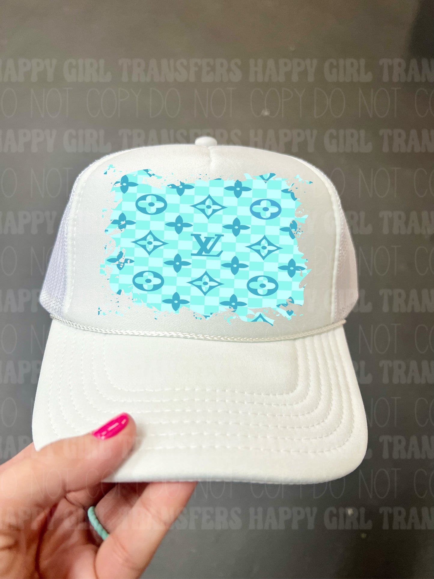 TURQUOISE L V - DTF TRANSFER