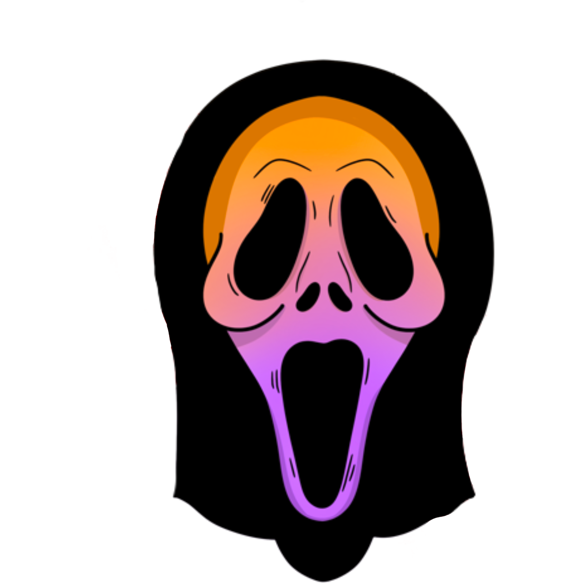 GHOST FACE - DTF TRANSFER