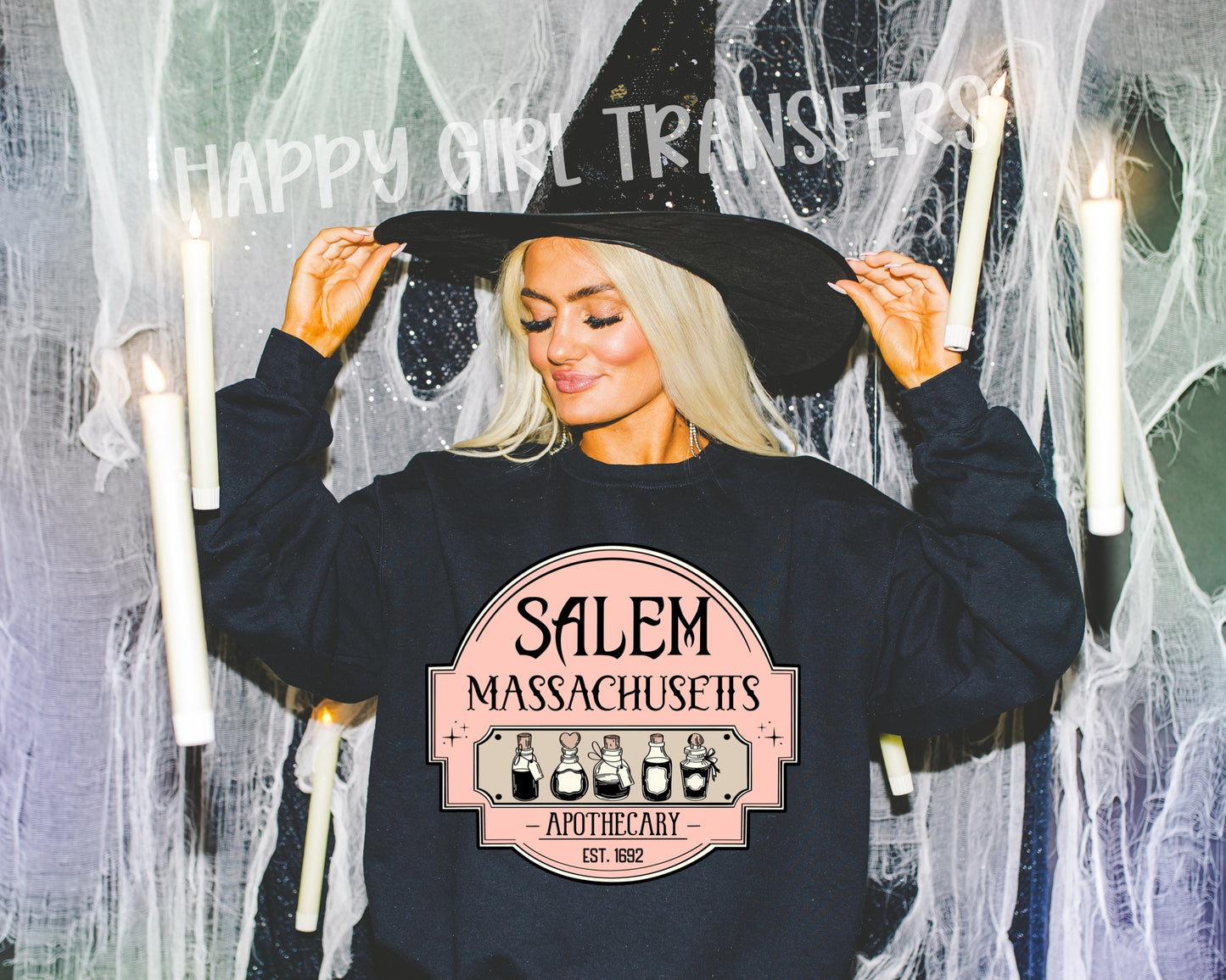 SALEM MASSACHUSETTS - DTF TRANSFER
