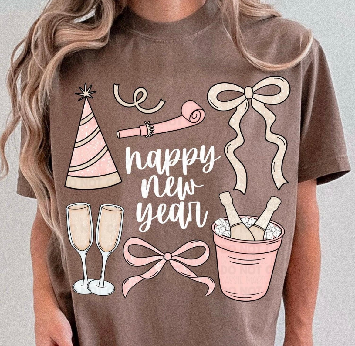 HAPPY NEW COLLAGE - DTF TRANSFER