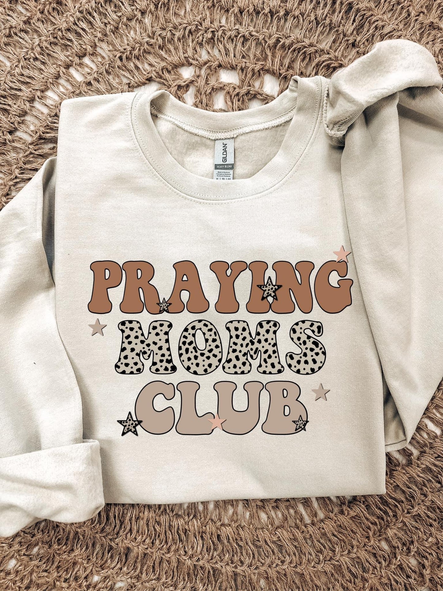 PRAYING MOMS CLUB- DTF TRANSFER