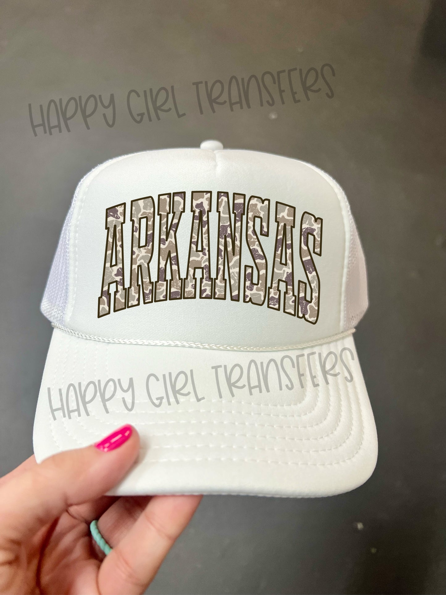 CAMO ARKANSAS - DTF TRANSFER