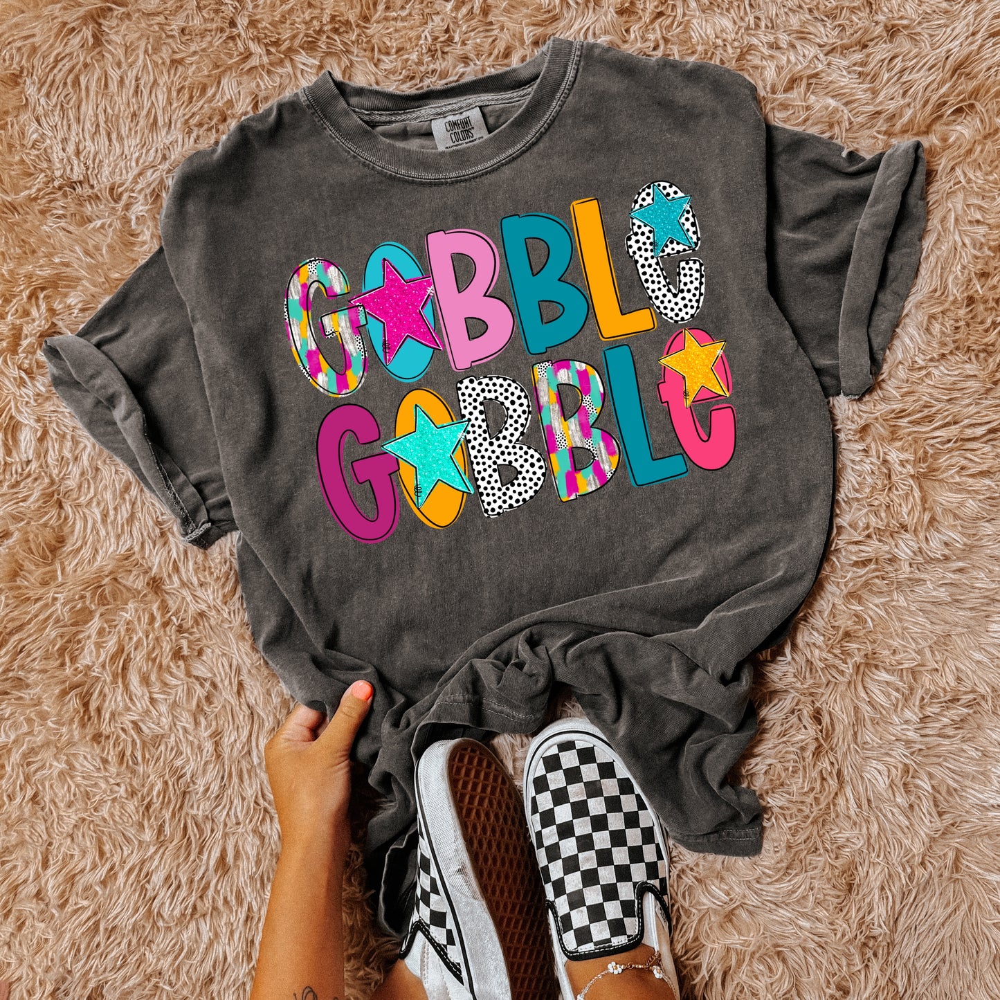 COLORFUL GOBBLE - DTF TRANSFER