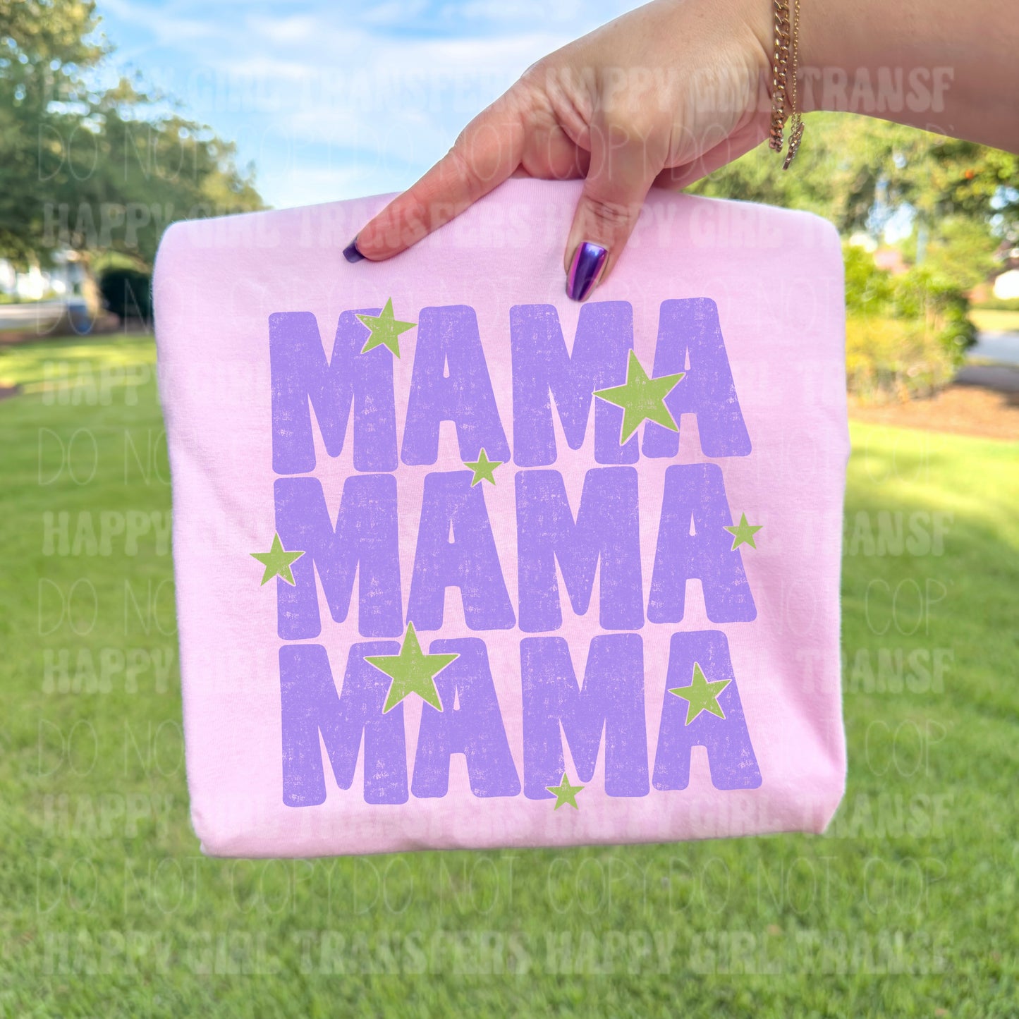 PURPLE MAMA - DTF TRANSFER