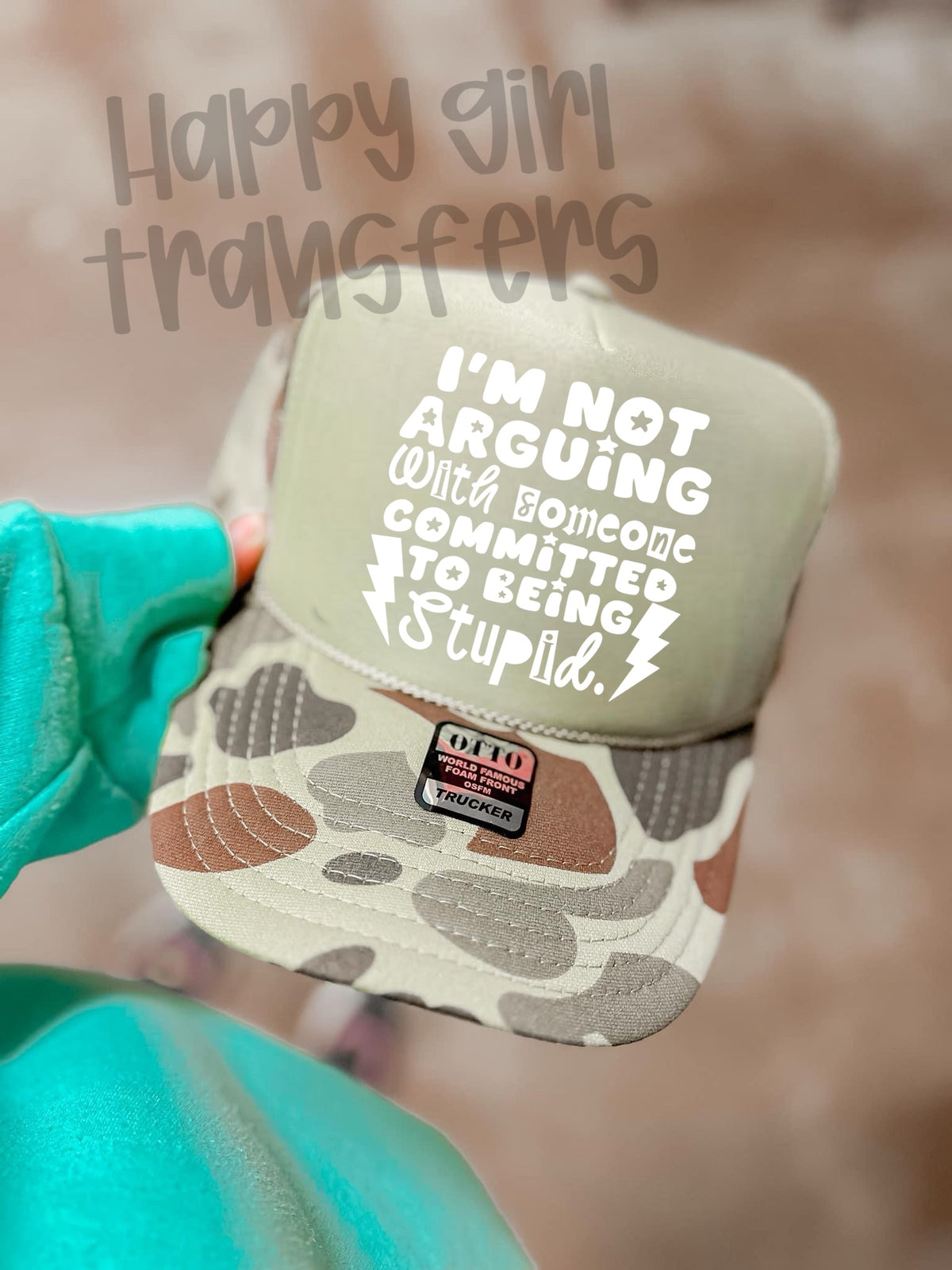 I’M NOT ARGUING - DTF TRANSFER