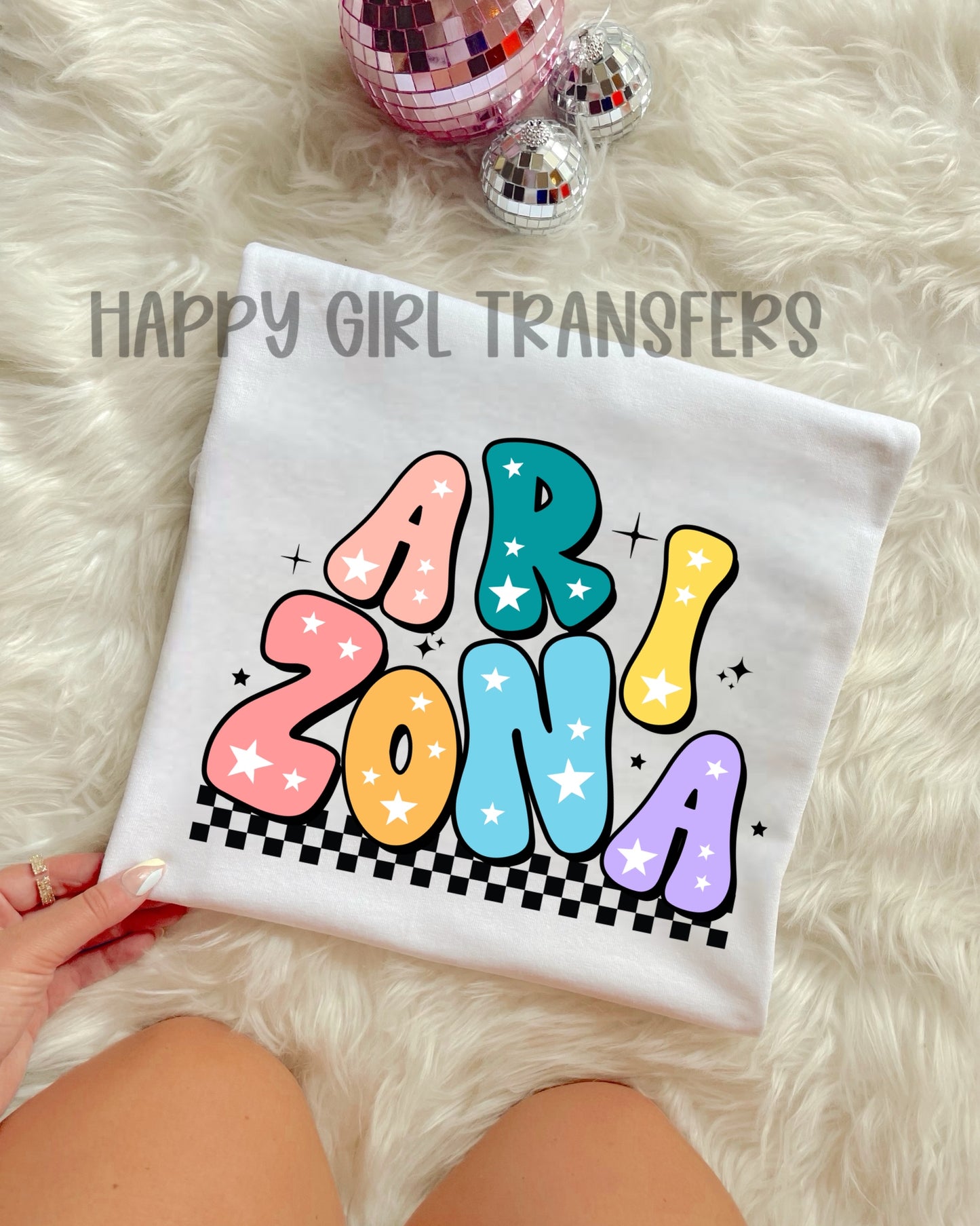 RETRO ARIZONA - DTF TRANSFER