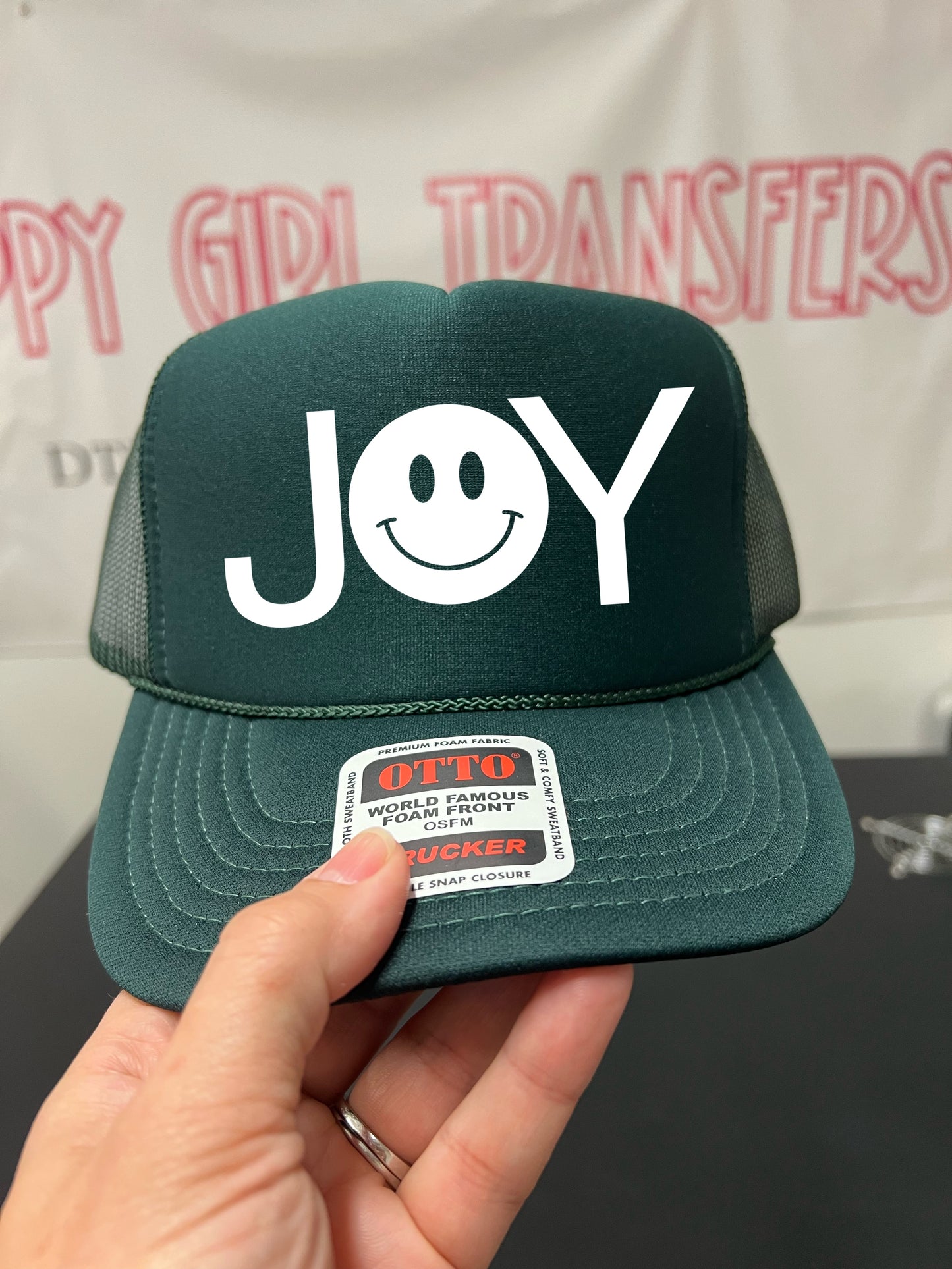 JOY SMILEY FACE - DTF TRANSFER