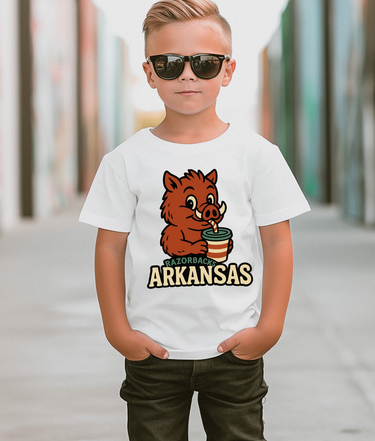 YOUNG RAZORBACK - DTF TRANSFER