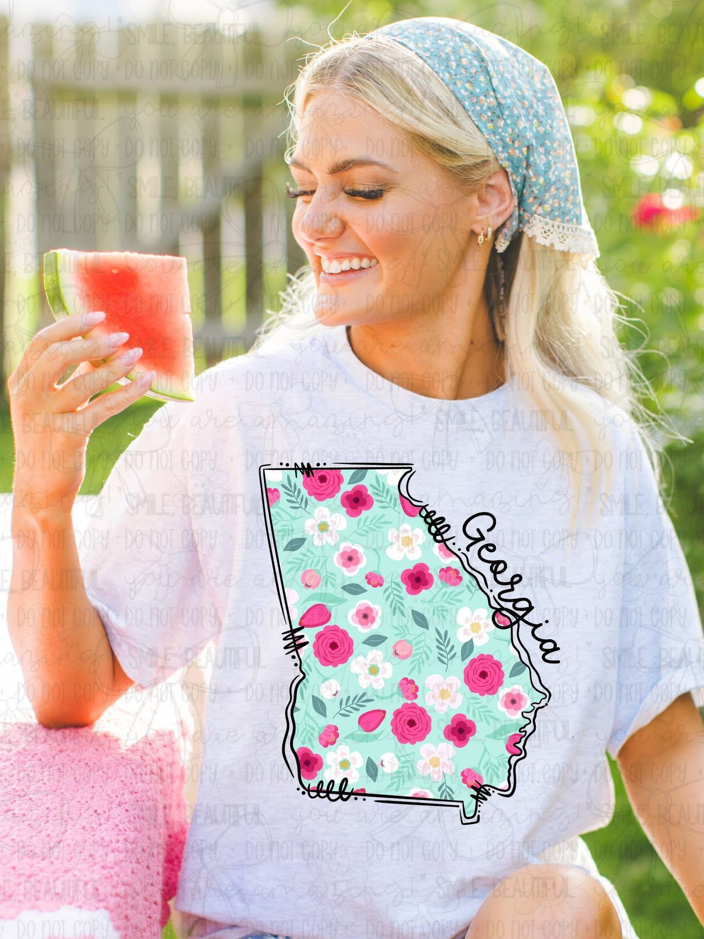 SPRING GEORGIA - DTF TRANSFER