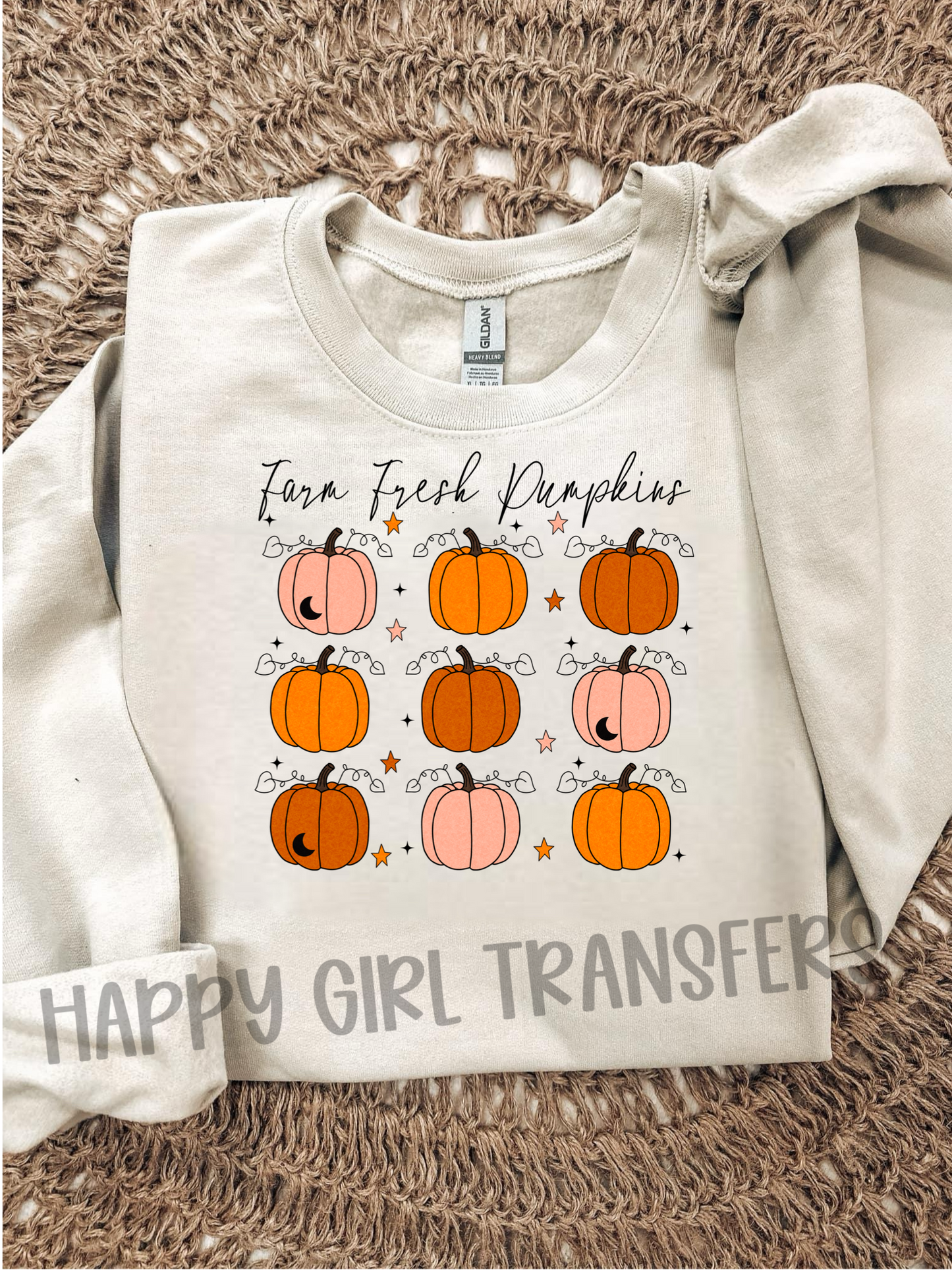 FARM FRESH PUMPKINS - DTF TRANSFER