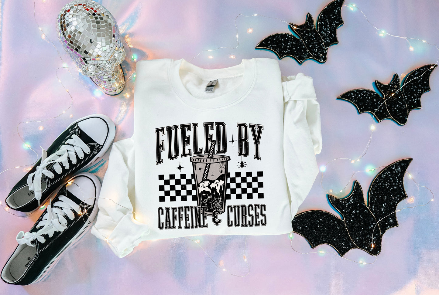 FUELED BY CAFFEINE AND CURSES - DTF TRANSFER