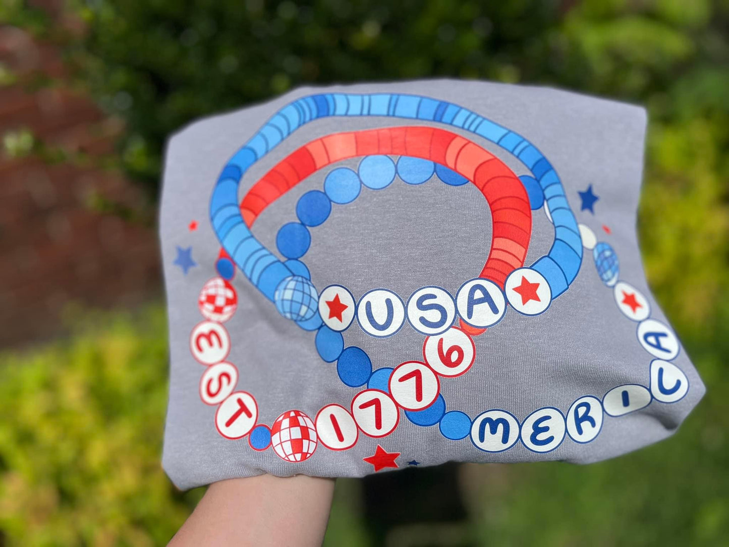 MERICA FRIENDSHIP BRACELET - DTF TRANSFER