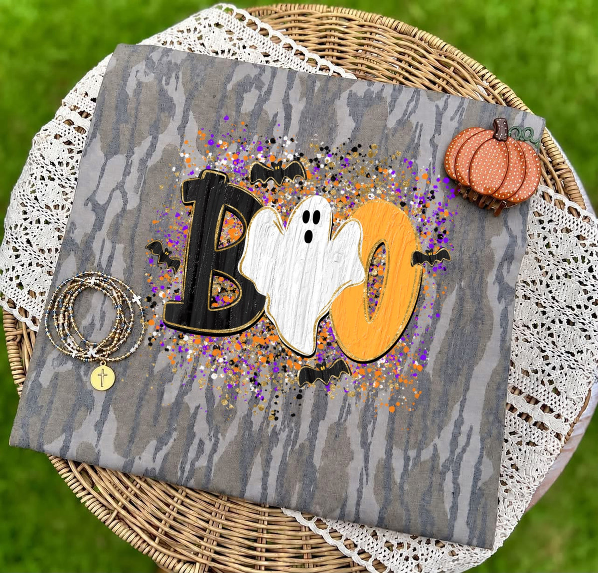SPLATTER BOO - DTF TRANSFER