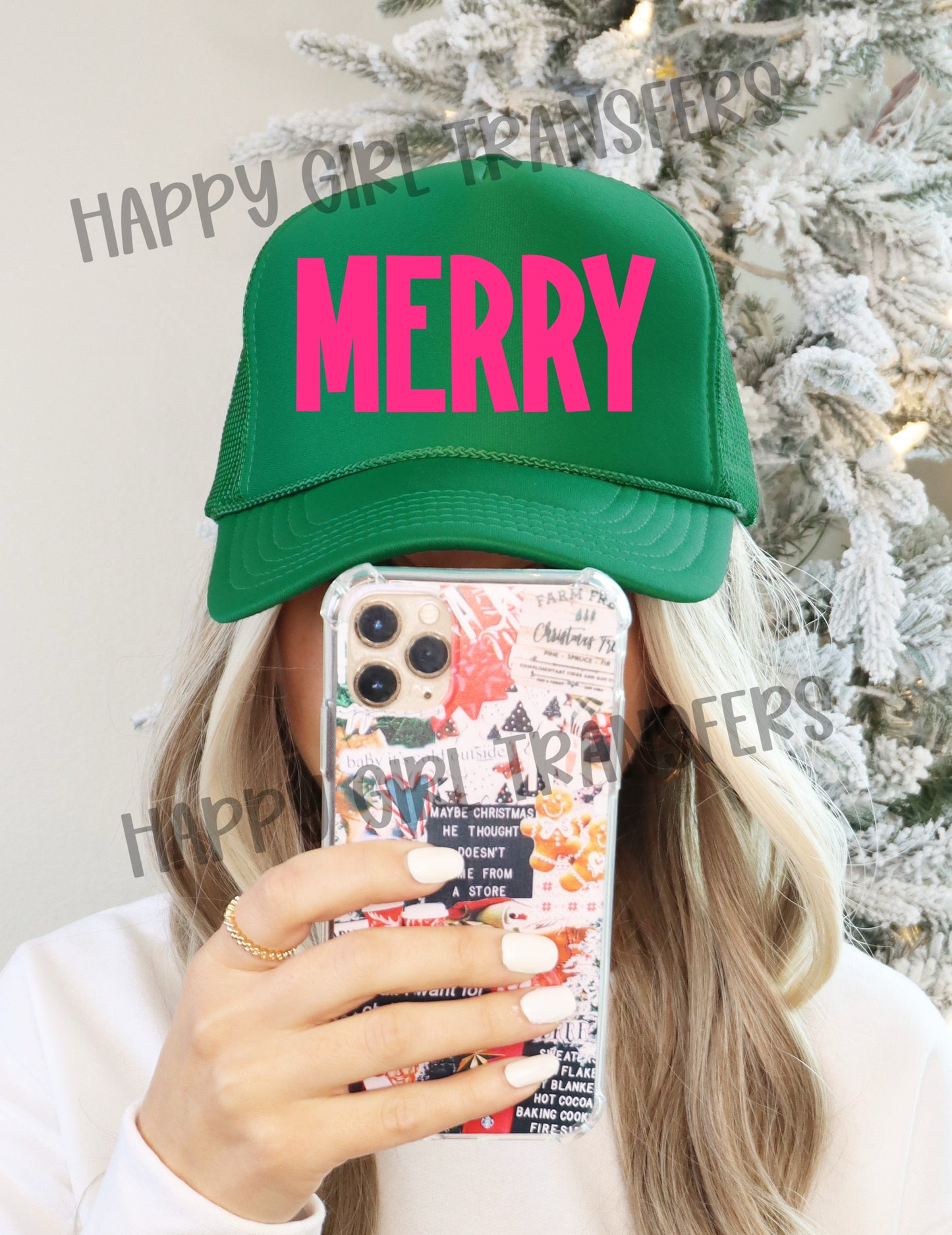 PINK MERRY - DTF TRANSFER