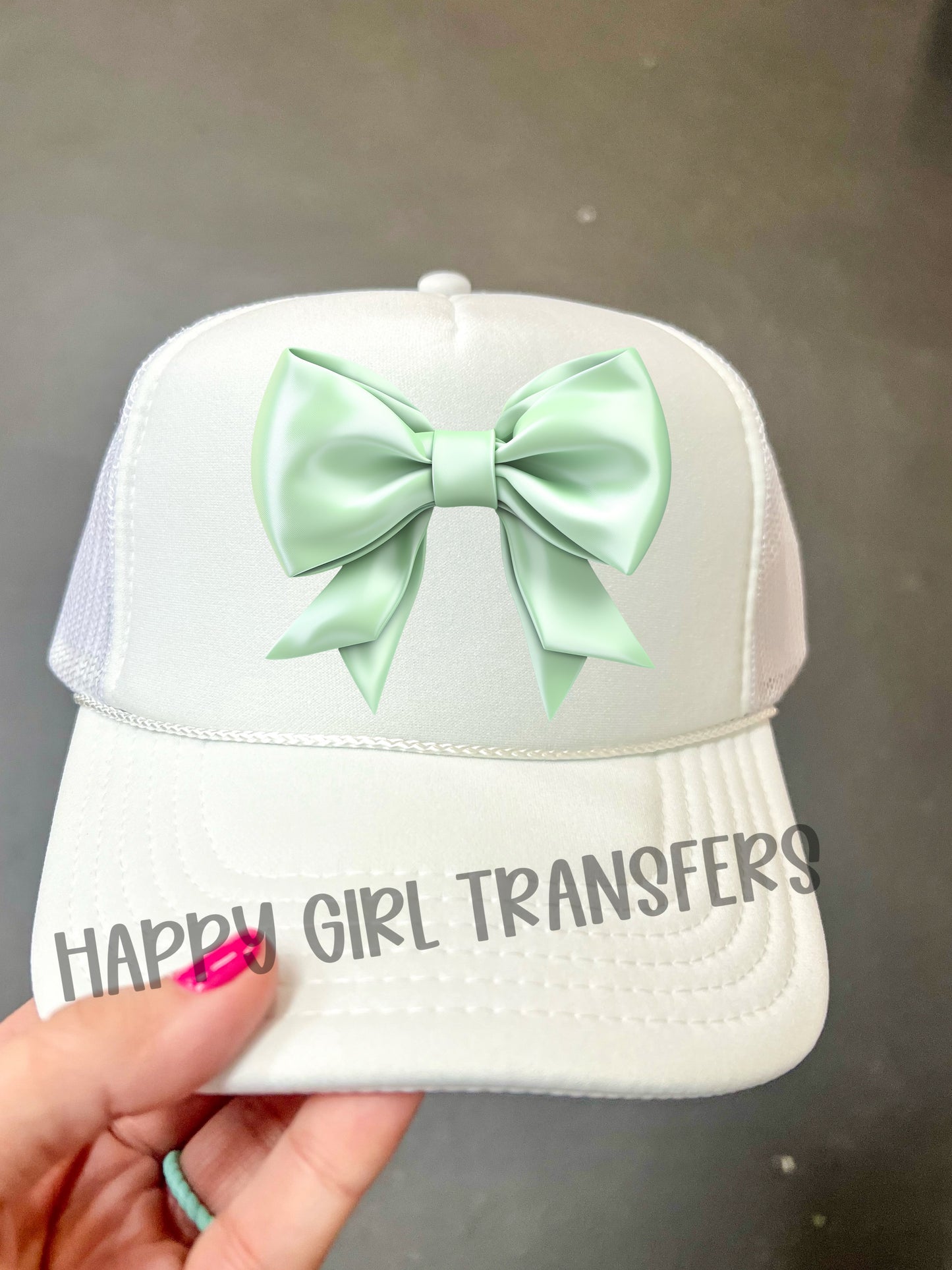 MINT BOW - DTF TRANSFER