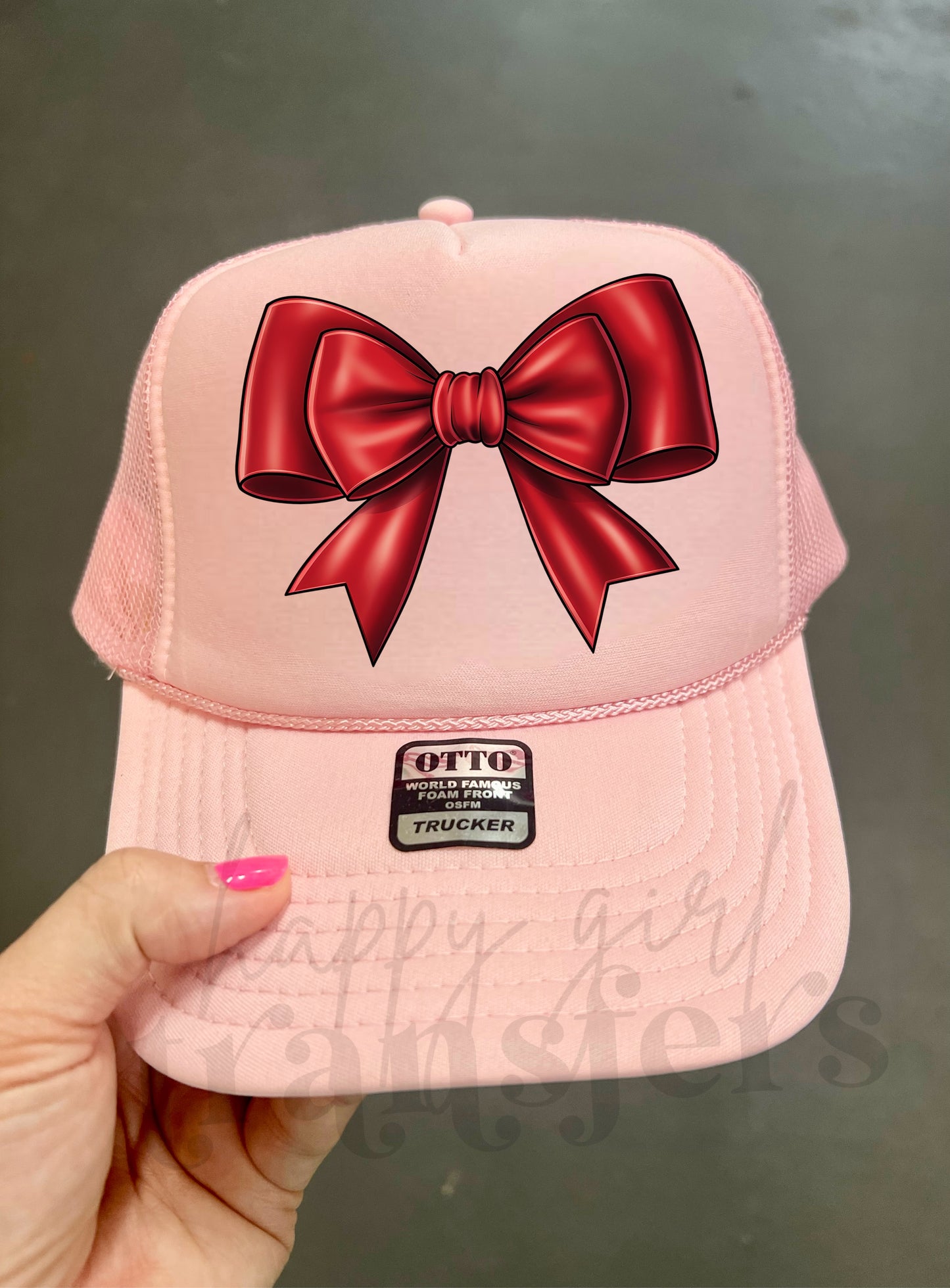 RED BOW - DTF TRANSFER