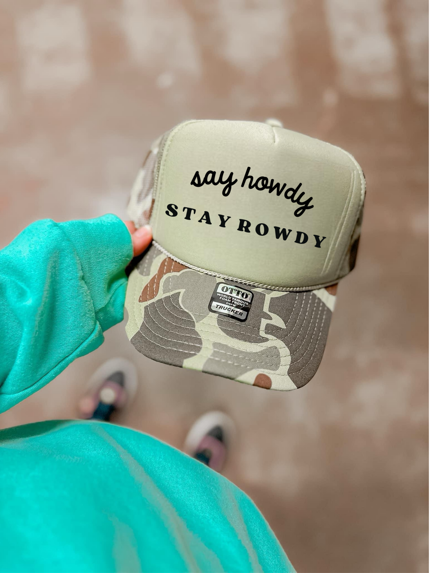 SAY HOWDY STAY ROWDY-DTF TRANSFER