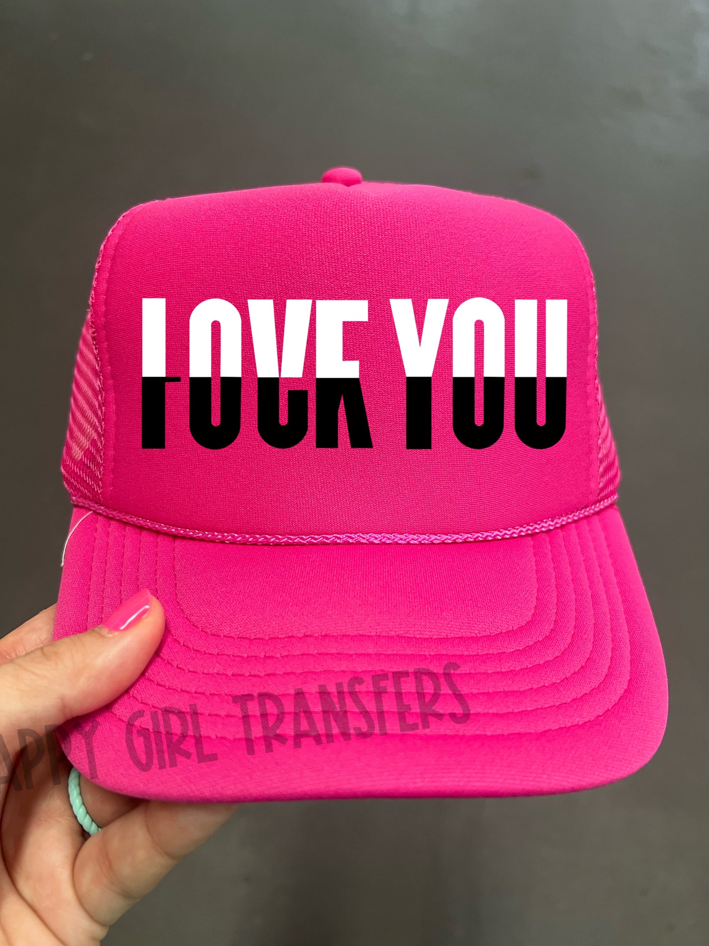 LOVE YOU, F*CK YOU - DTF TRANSFER