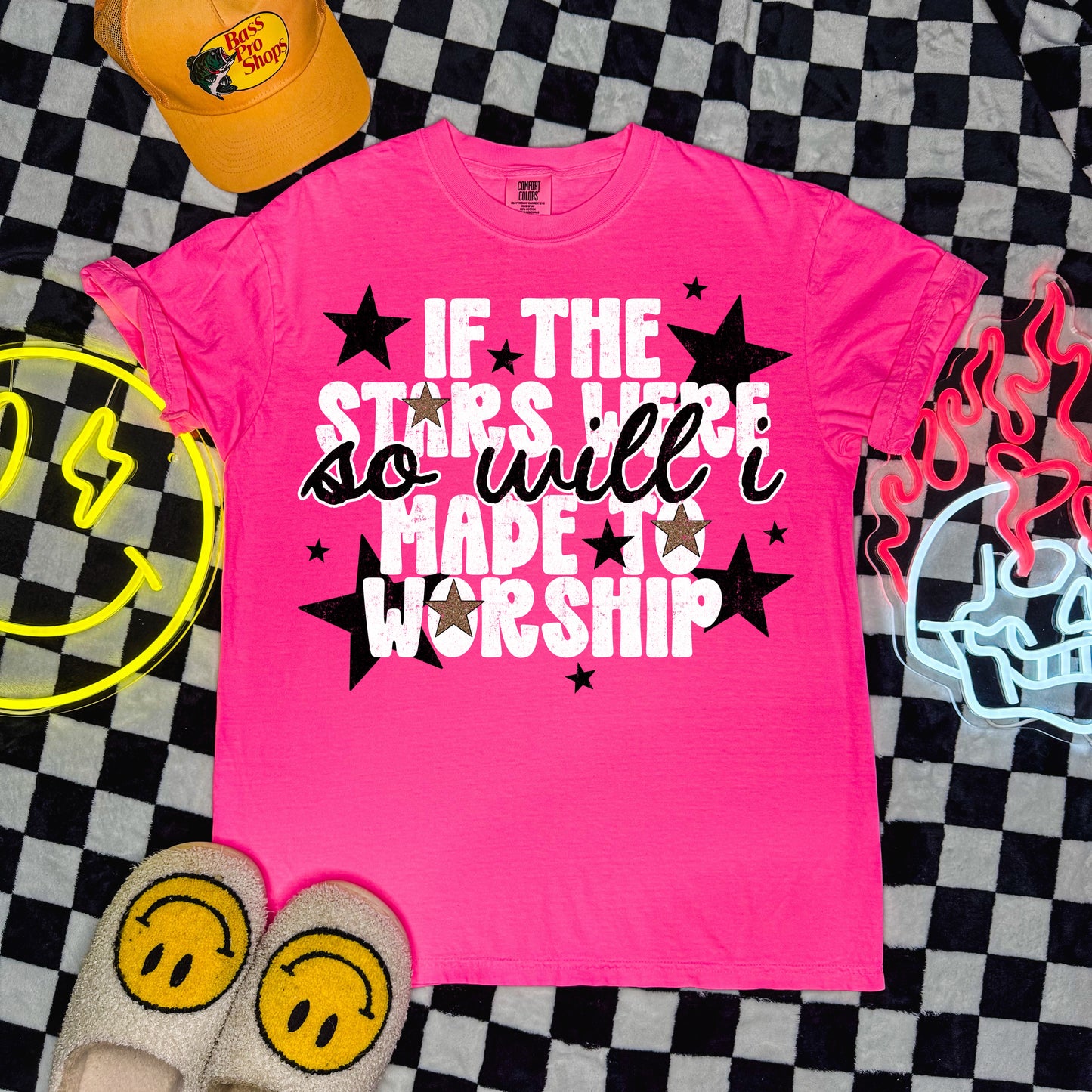 IF THE STARS WERE MADE TO WORSHIP SO AM I - DTF TRANSFER