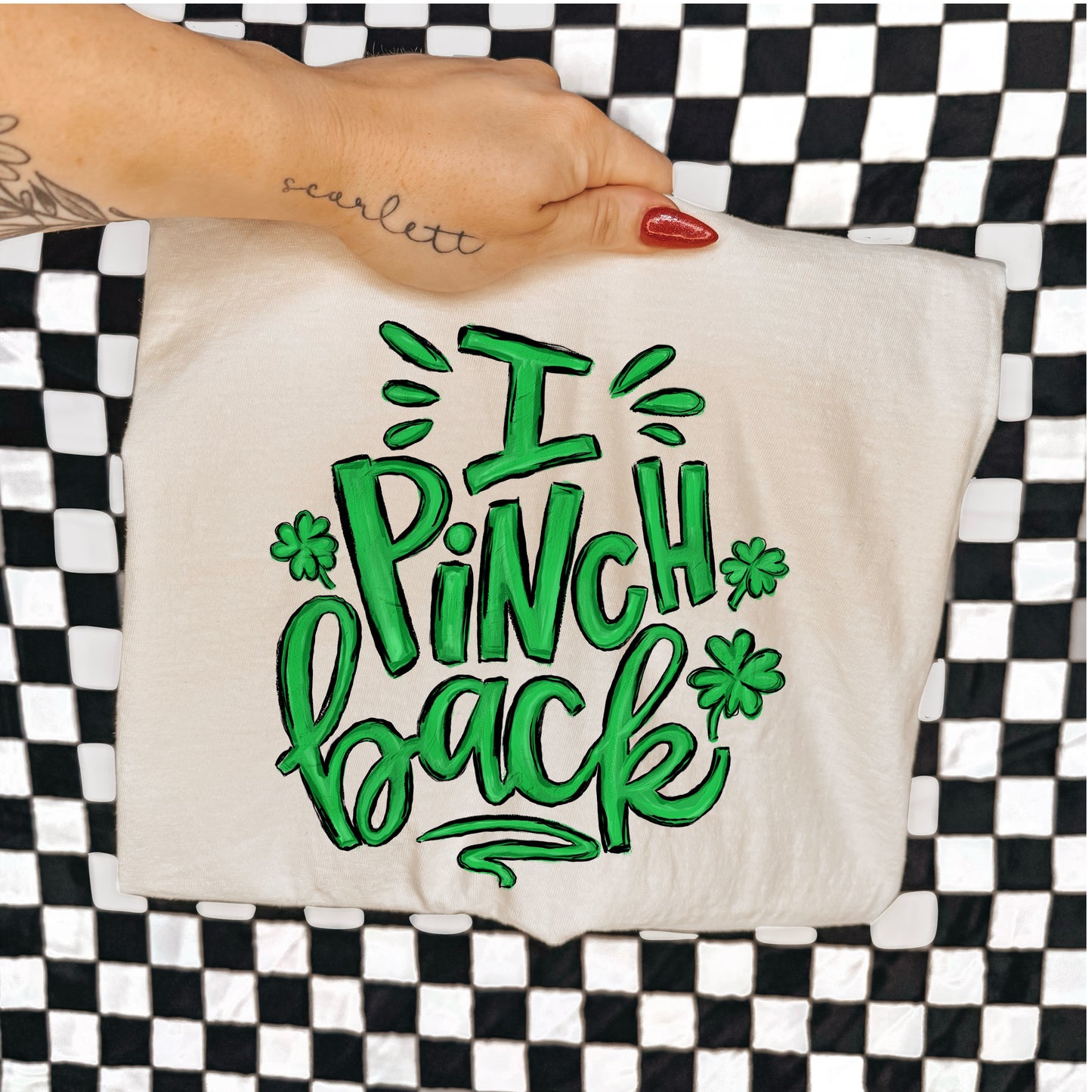 I PINCH BACK - DTF TRANSFER