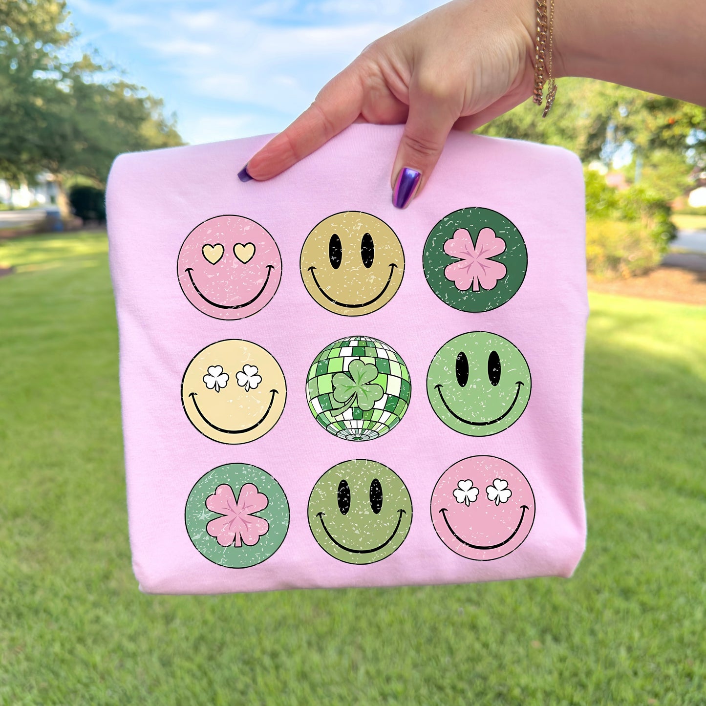 St. PATRICK’S DAY SMILEYS - DTF TRANSFER