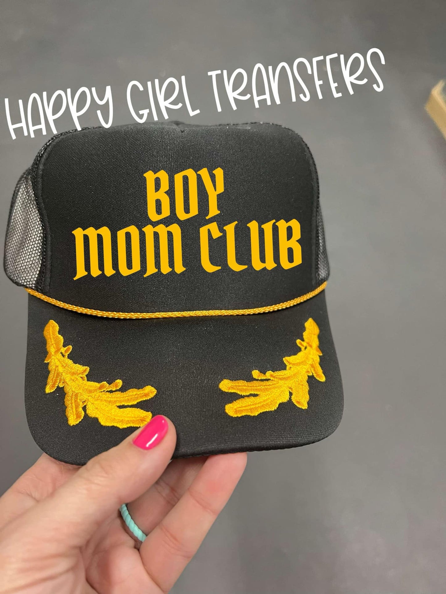 BOY MOM CLUB - DTF TRANSFER