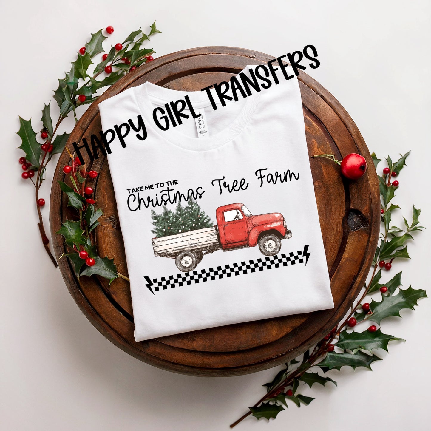 CHRISTMAS TREE FARM - DTF TRANSFER