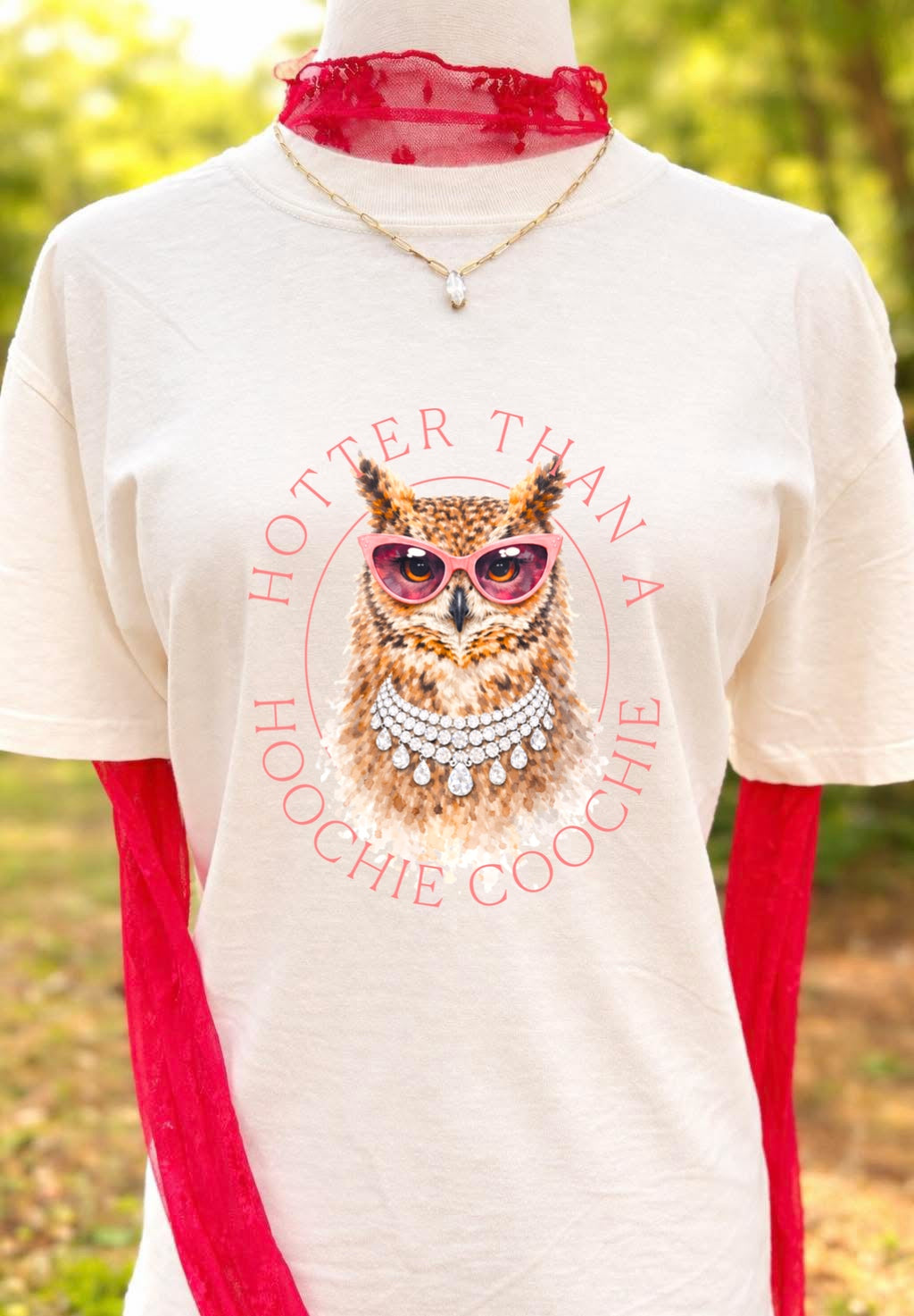 HOTTER THAN A HOOCHIE COOCHIE OWL - DTF TRANSFER