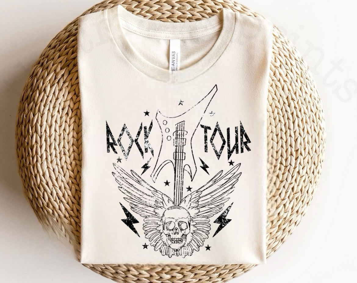 ROCK TOUR - DTF TRANSFER