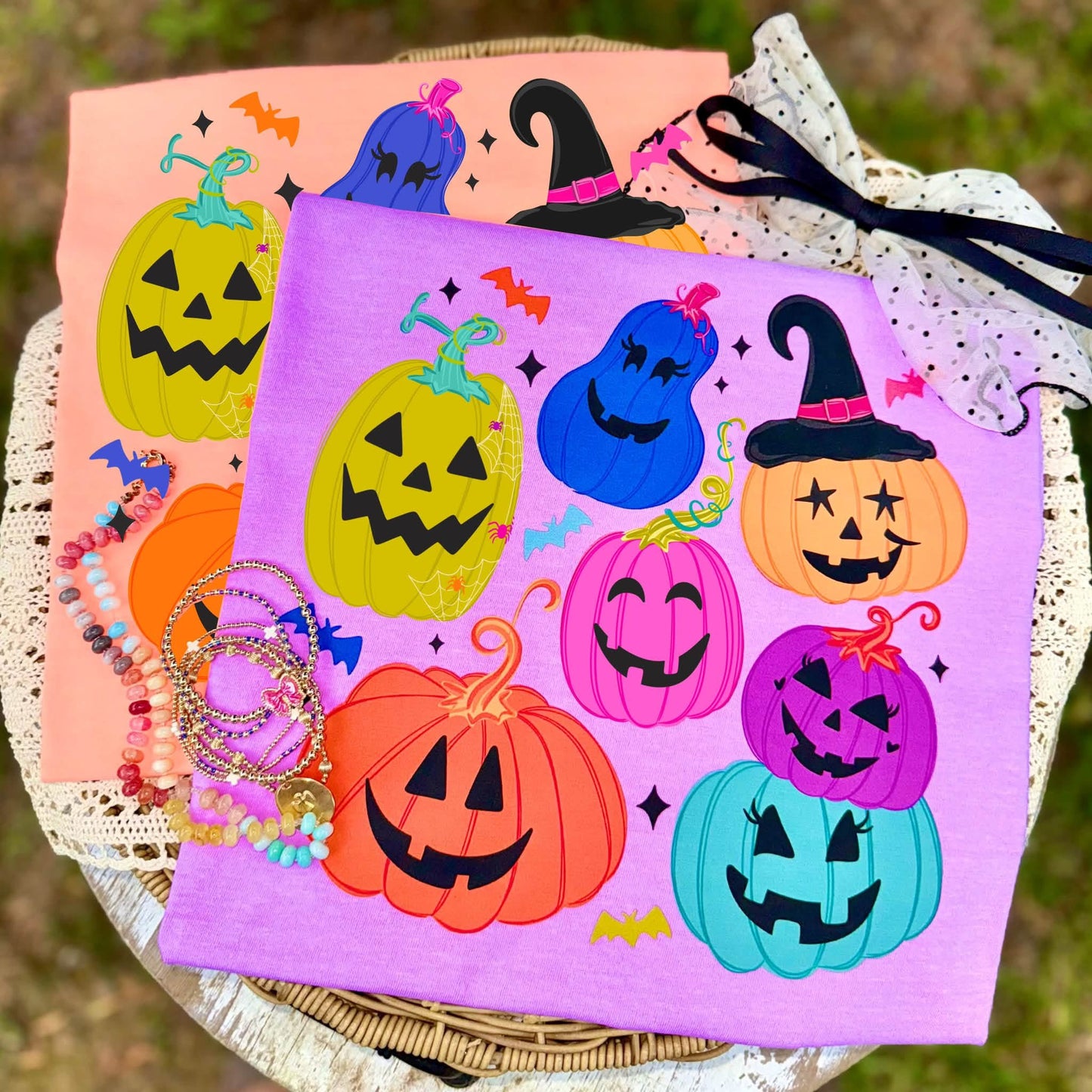 COLORFUL PUMPKINS - DTF TRANSFER