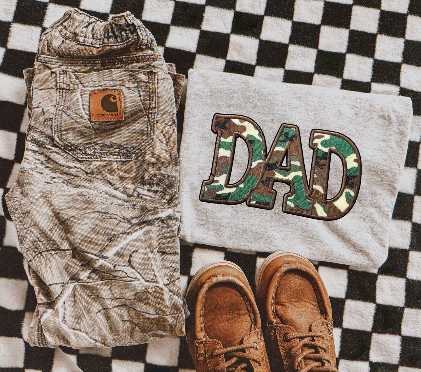 CAMO DAD - DTF TRANSFER