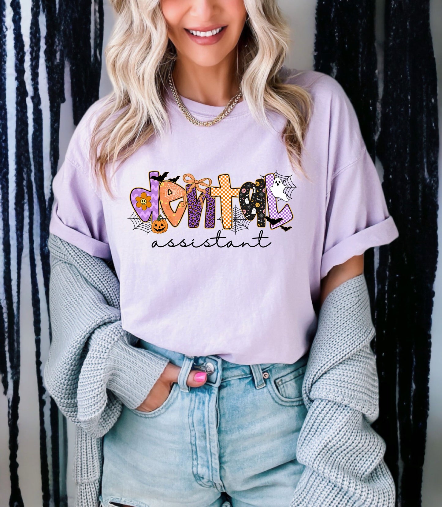 HALLOWEEN DENTAL ASSISTANT- DTF TRANSFER