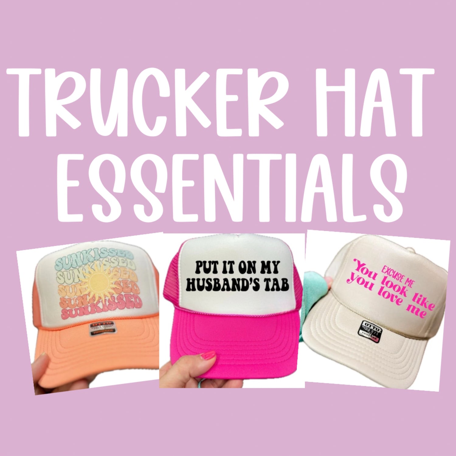 TRUCKER HAT ESSENTIALS
