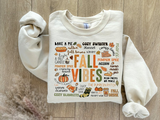 FALL VIBES- DTF TRANSFER
