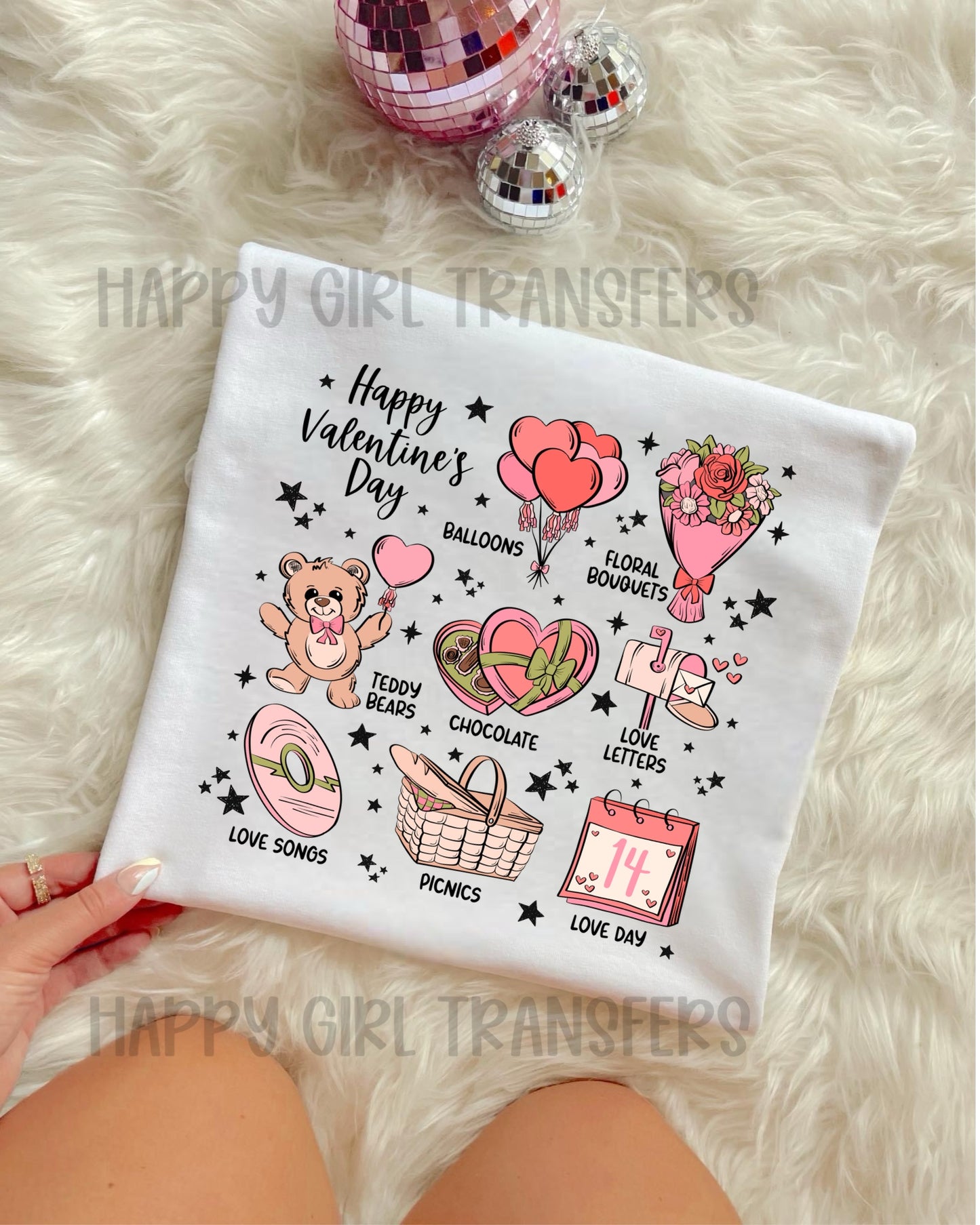 VALENTINE’S DAY COLLAGE - DTF TRANSFER
