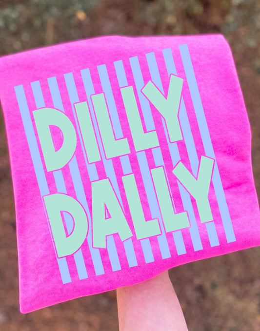 STRIPED DILLY DALLY - DTF TRANSFER
