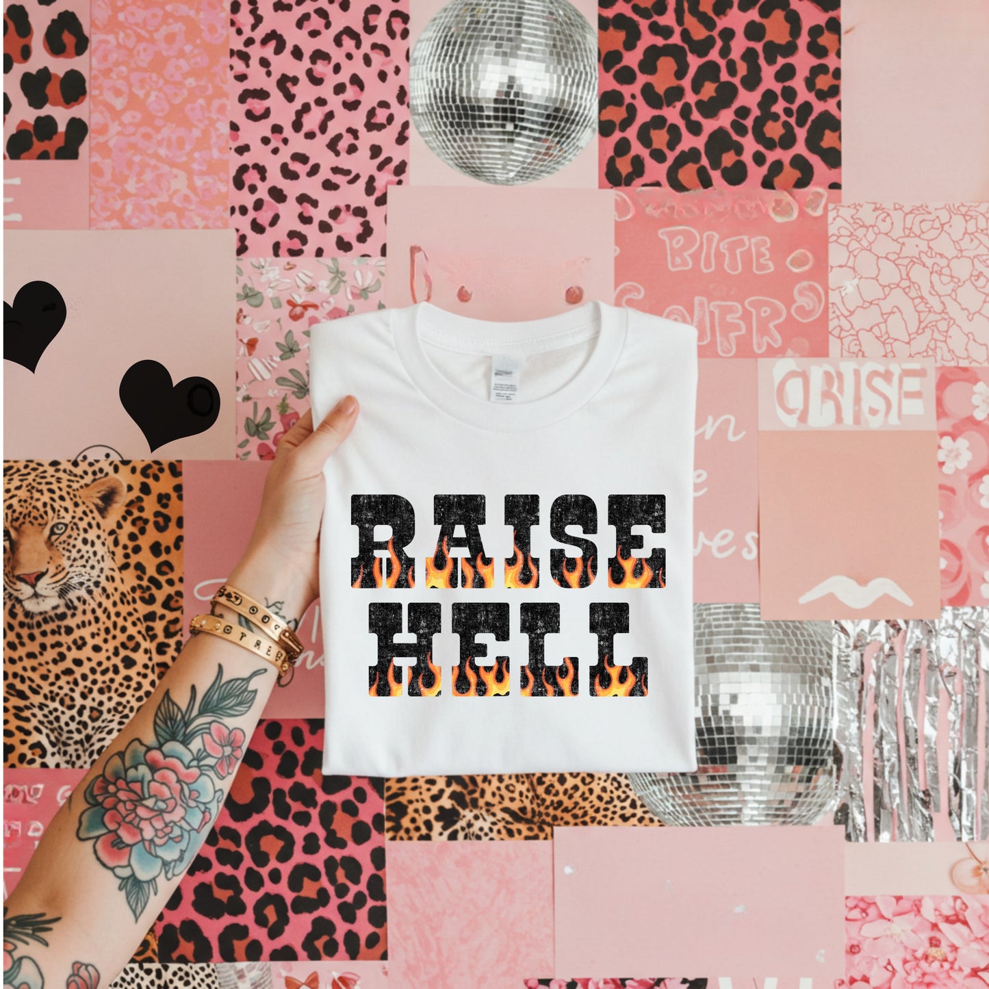 RAISE HELL - DTF TRANSFER