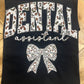 CAMO DENTAL ASSISTANT - DTF TRANSFER