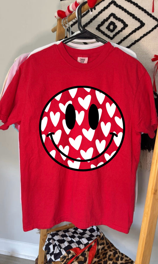 VALENTINE’S SMILEY - DTF TRANSFER