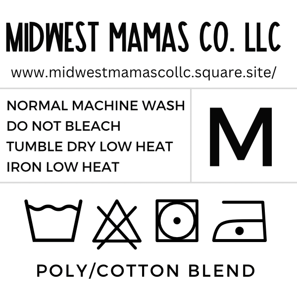 CUSTOM CLOTHING LABELS (POLY/COTTON BLEND) - DTF TRANSFER