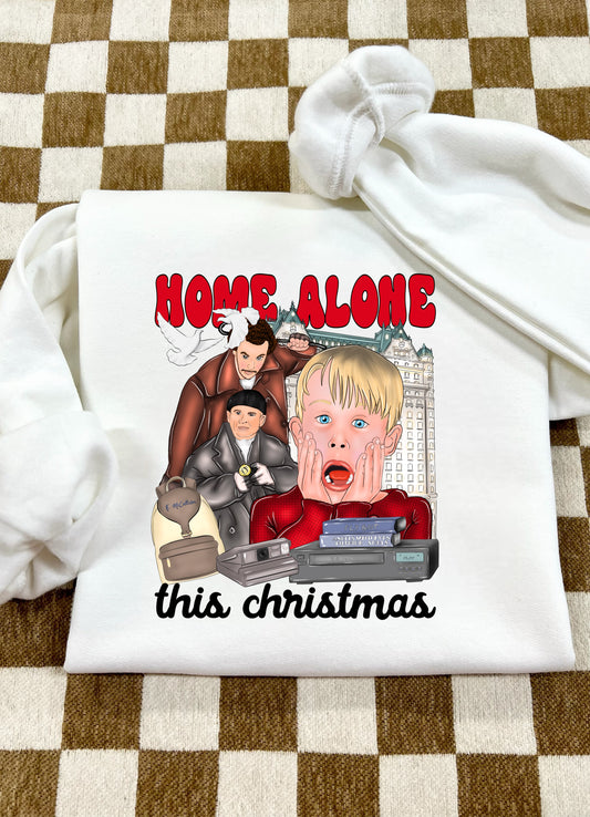 HOME ALONE THIS CHRISTMAS - DTF TRANSFER