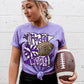 FRIDAY NIGHT LIGHTS PURPLE & WHITE - DTF TRANSFER