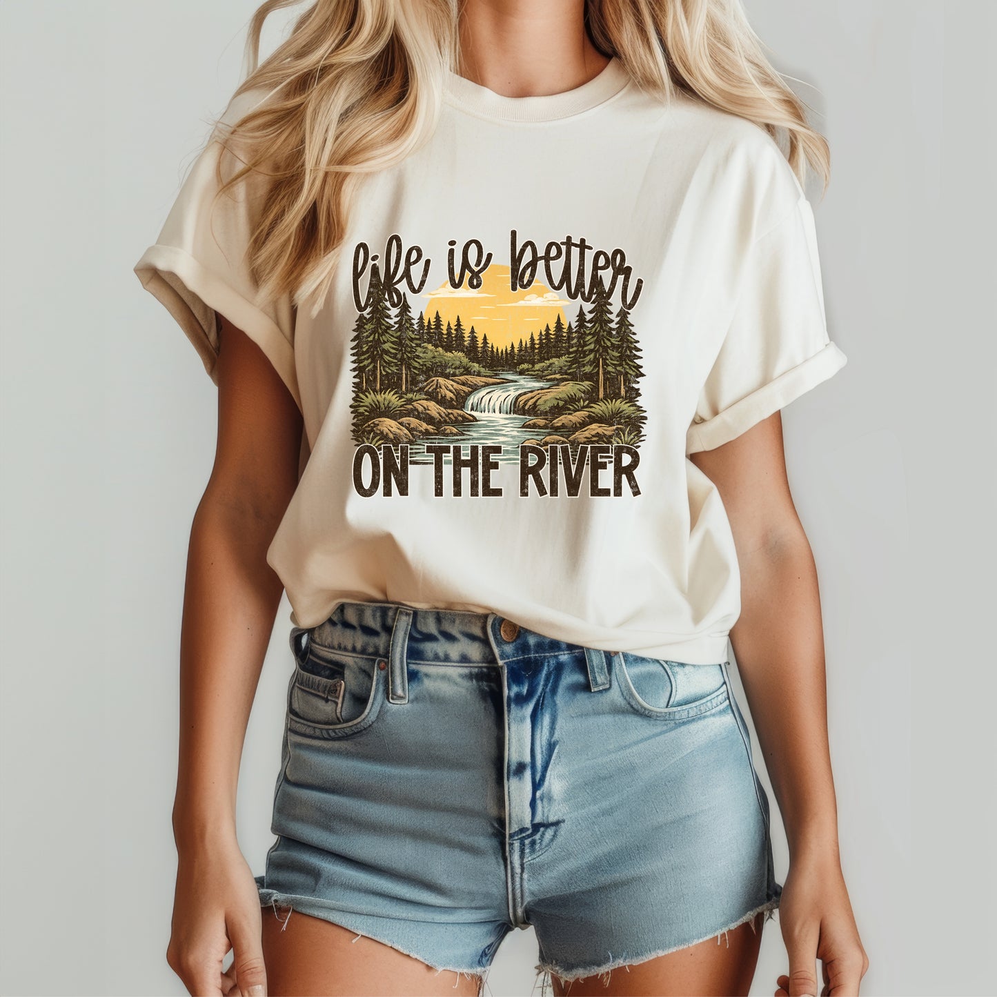 LIFE IS BETTER ON THE RIVER - DTF TRANSFER